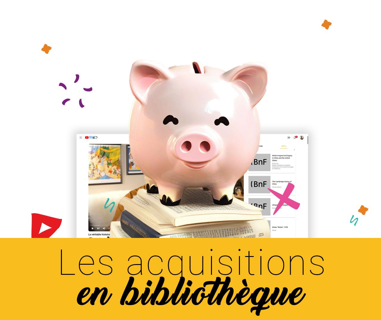 Acquisitions en médiathèque