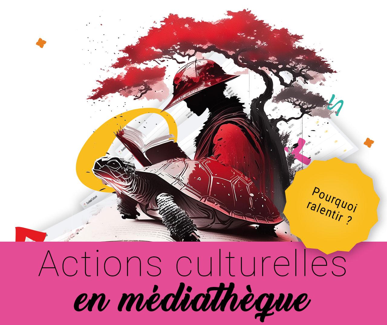 Actionsculturelles en médiathèque