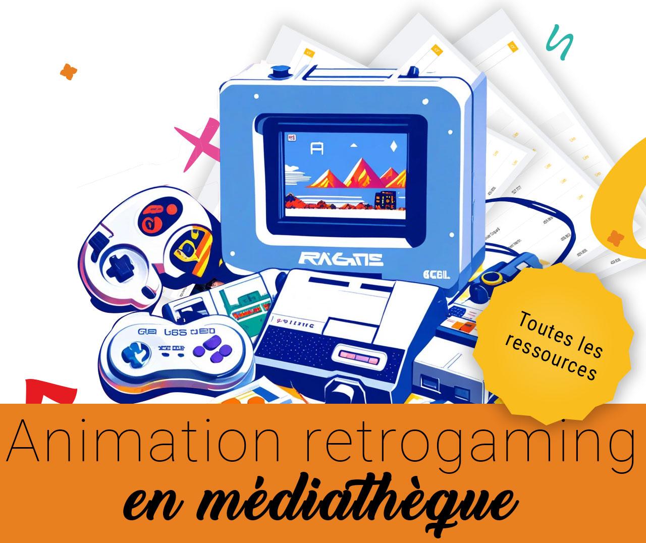 Animation retrogaming