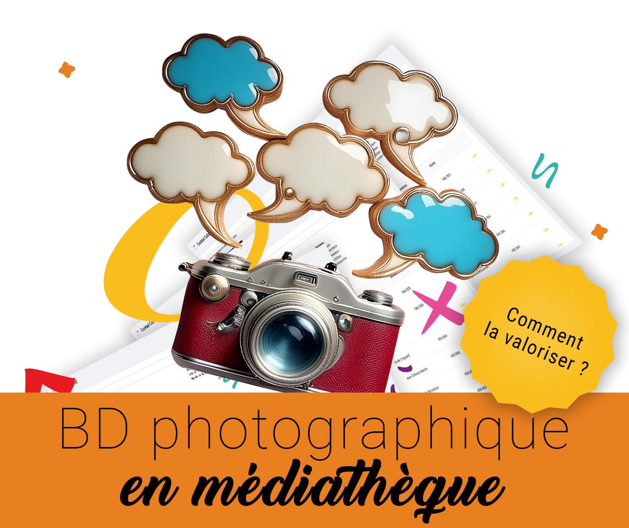 BD photographique en médiathèque