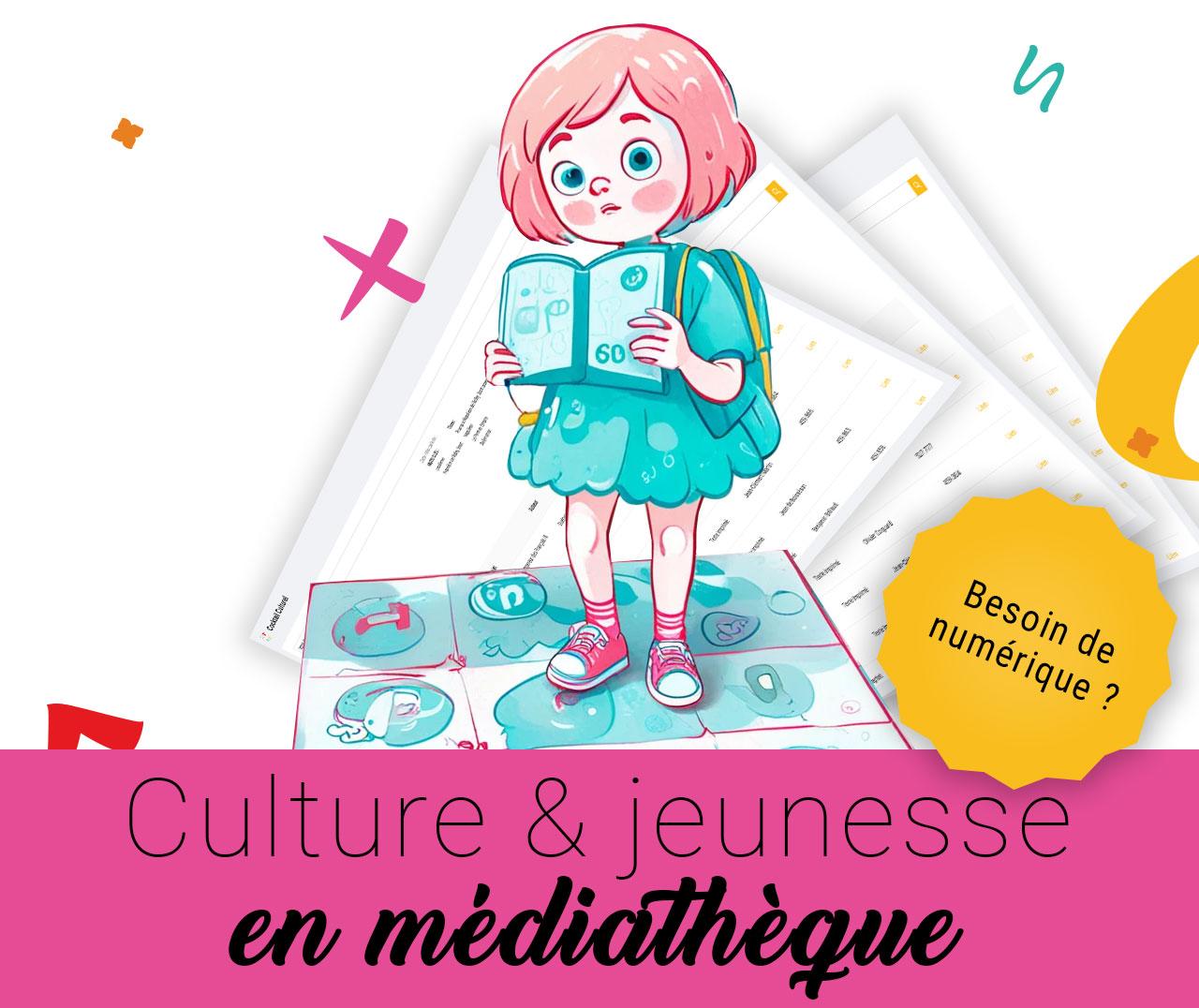 Culture et jeunesse en médiathèque