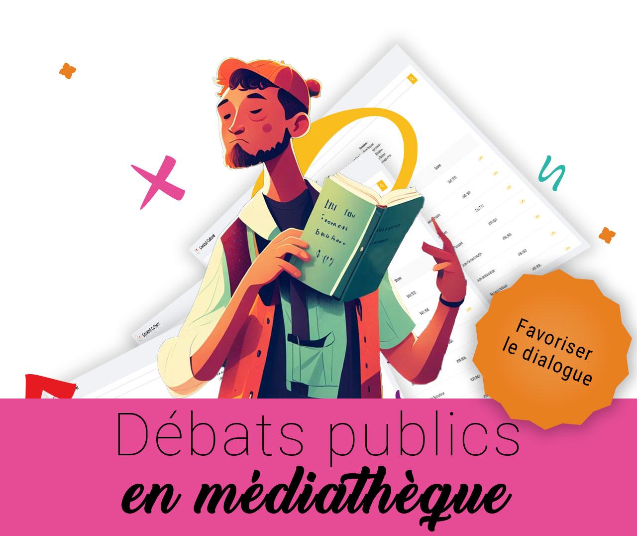 Débat public en médiathèque