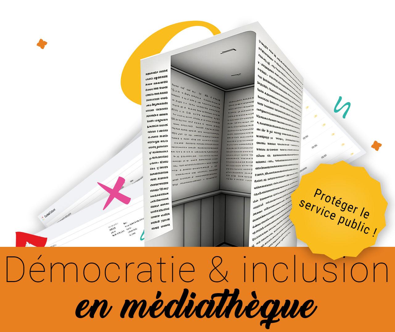 Démocratie et inclusion en médiathèque