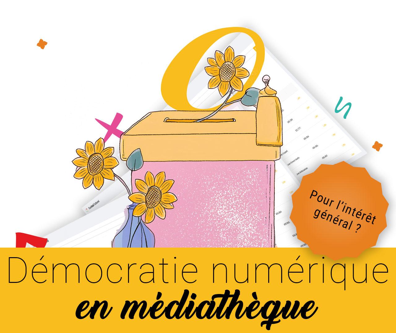 Démocratie numérique en médiathèque