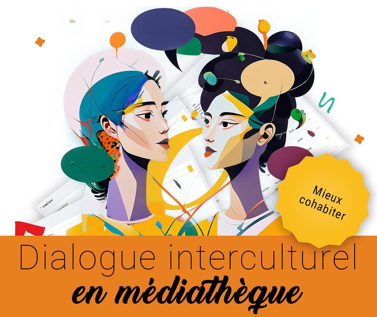 Dialogue interculturel en médiathèque