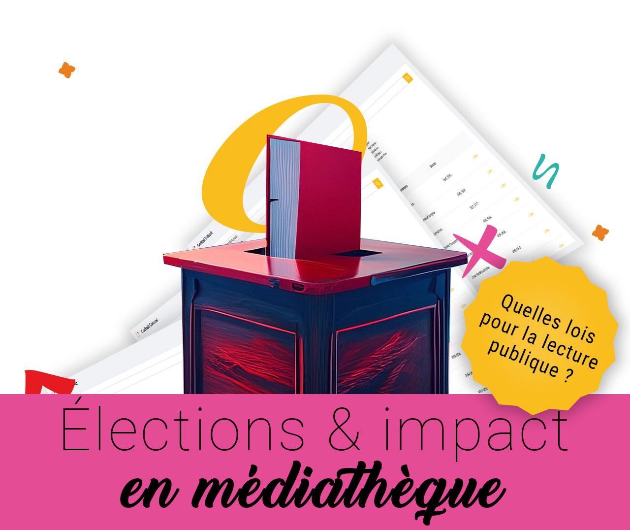 Élection et impact en médiathèque