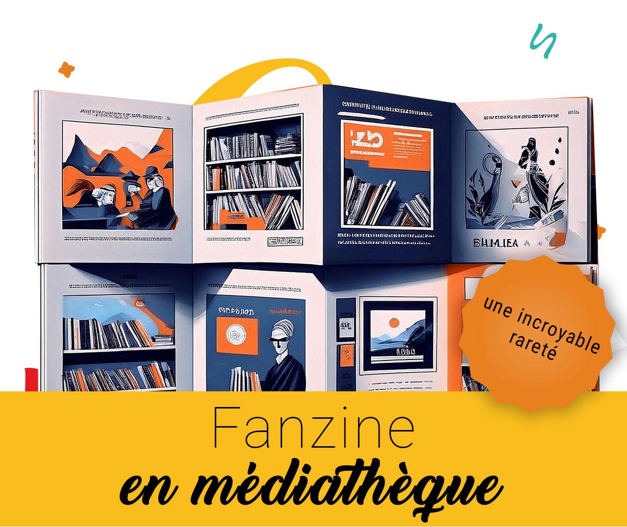 Fanzine en bibliothèque