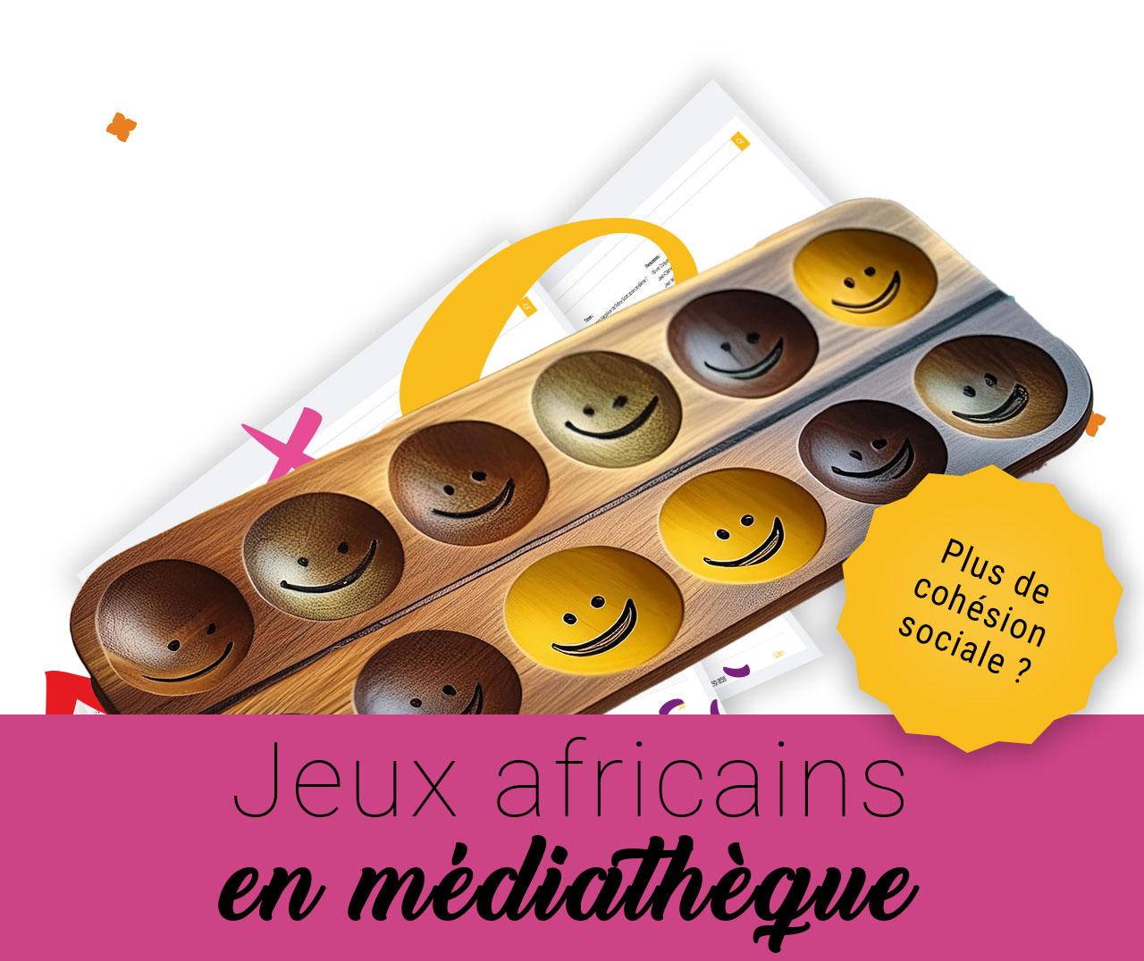 Jeux africains en médiathèque