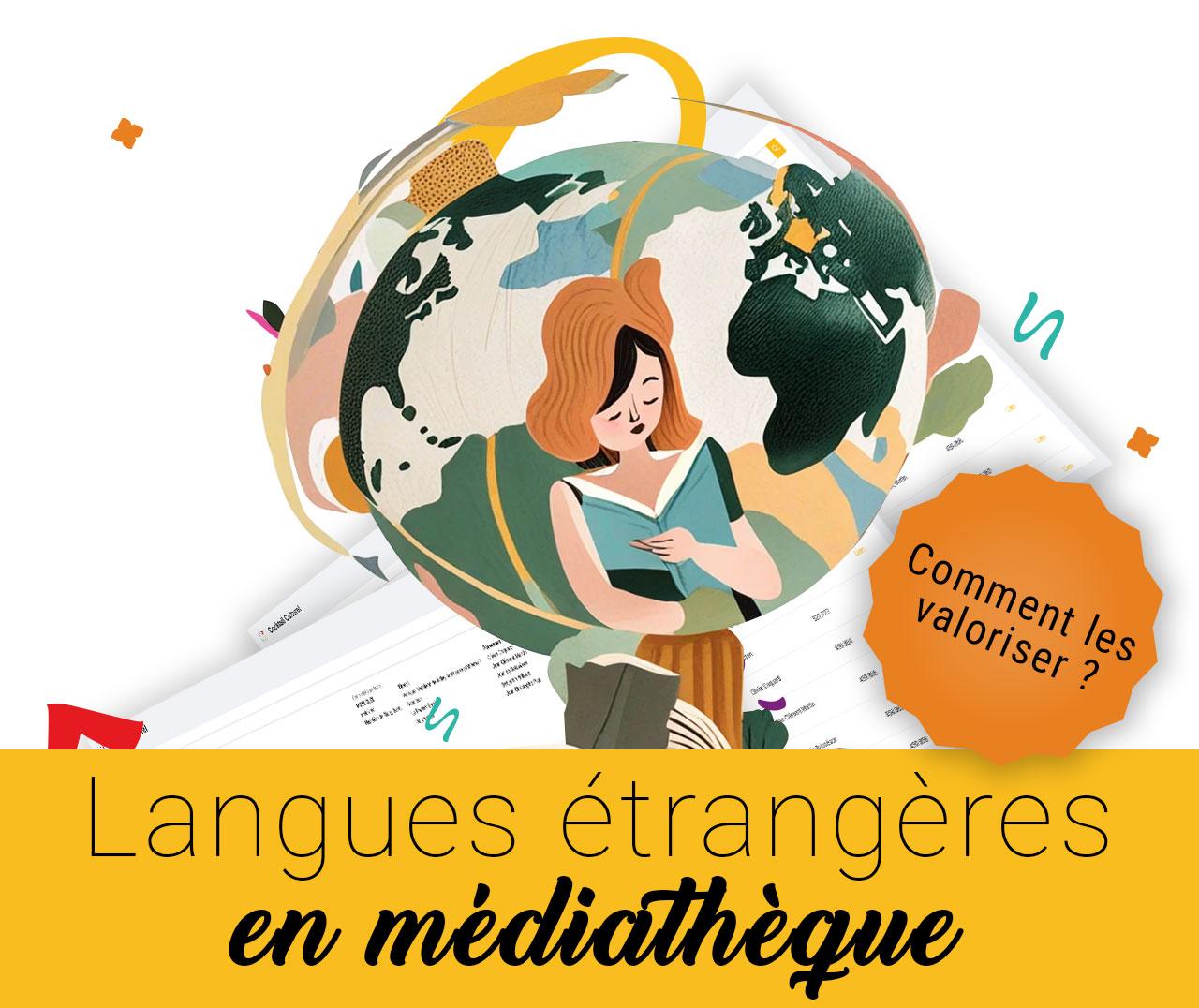 Langues étrangères en médiathèque