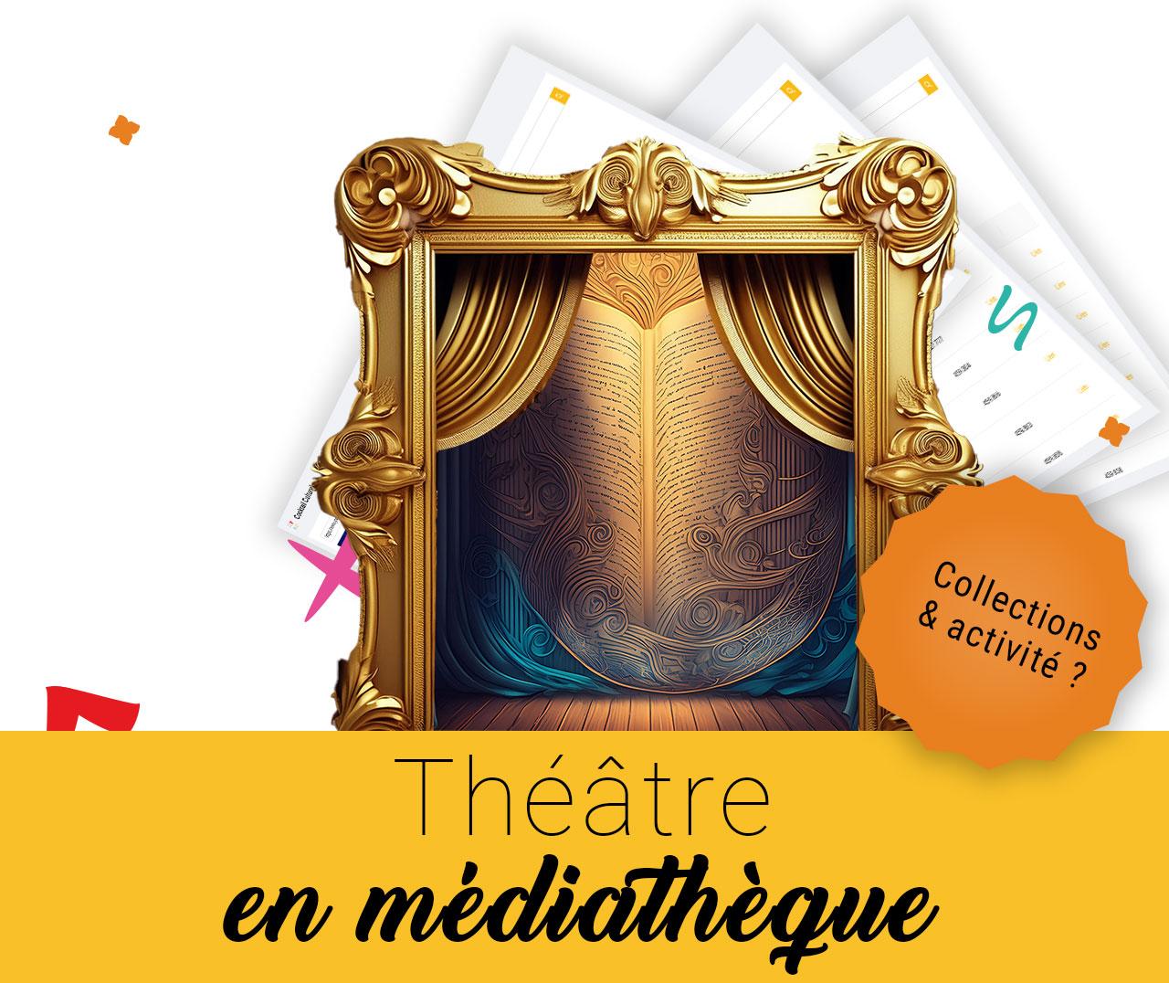 Théâtre en médiathèque