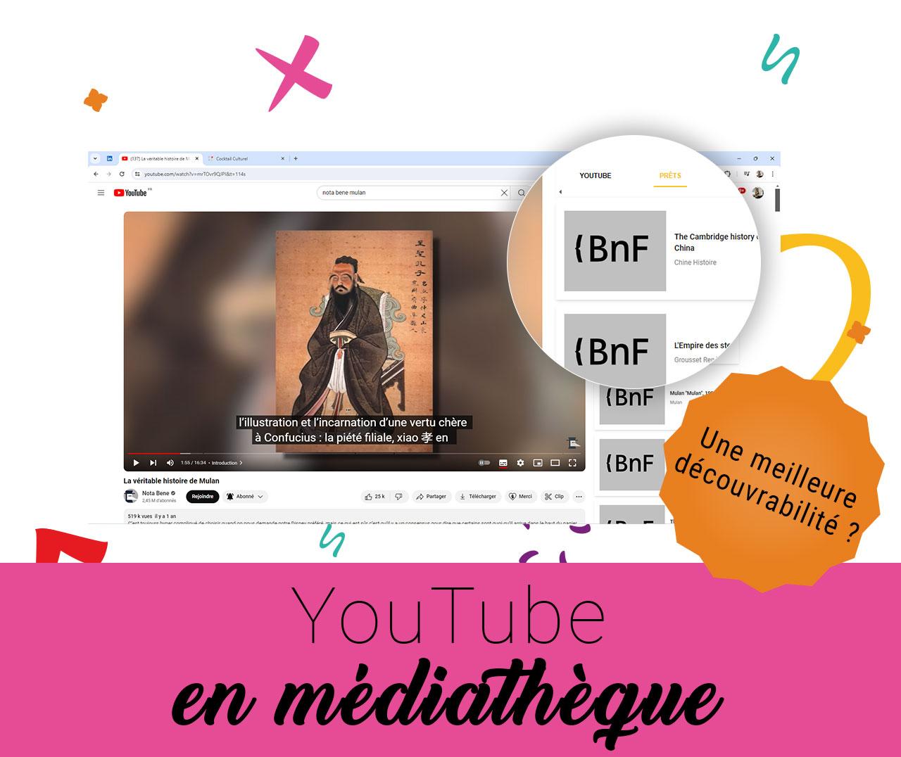 YouTube en médiathèque