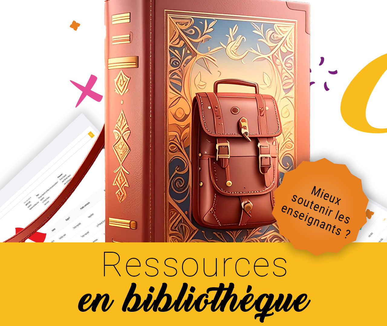 Ressources pédagogiques en bibliothèque