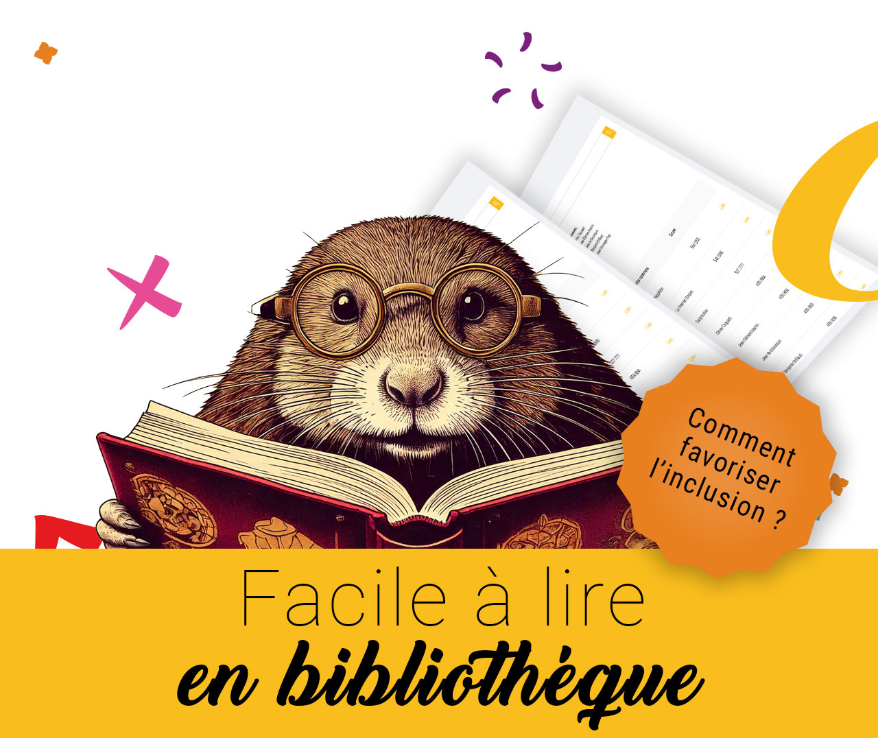 Facile à lire en bibliothèque