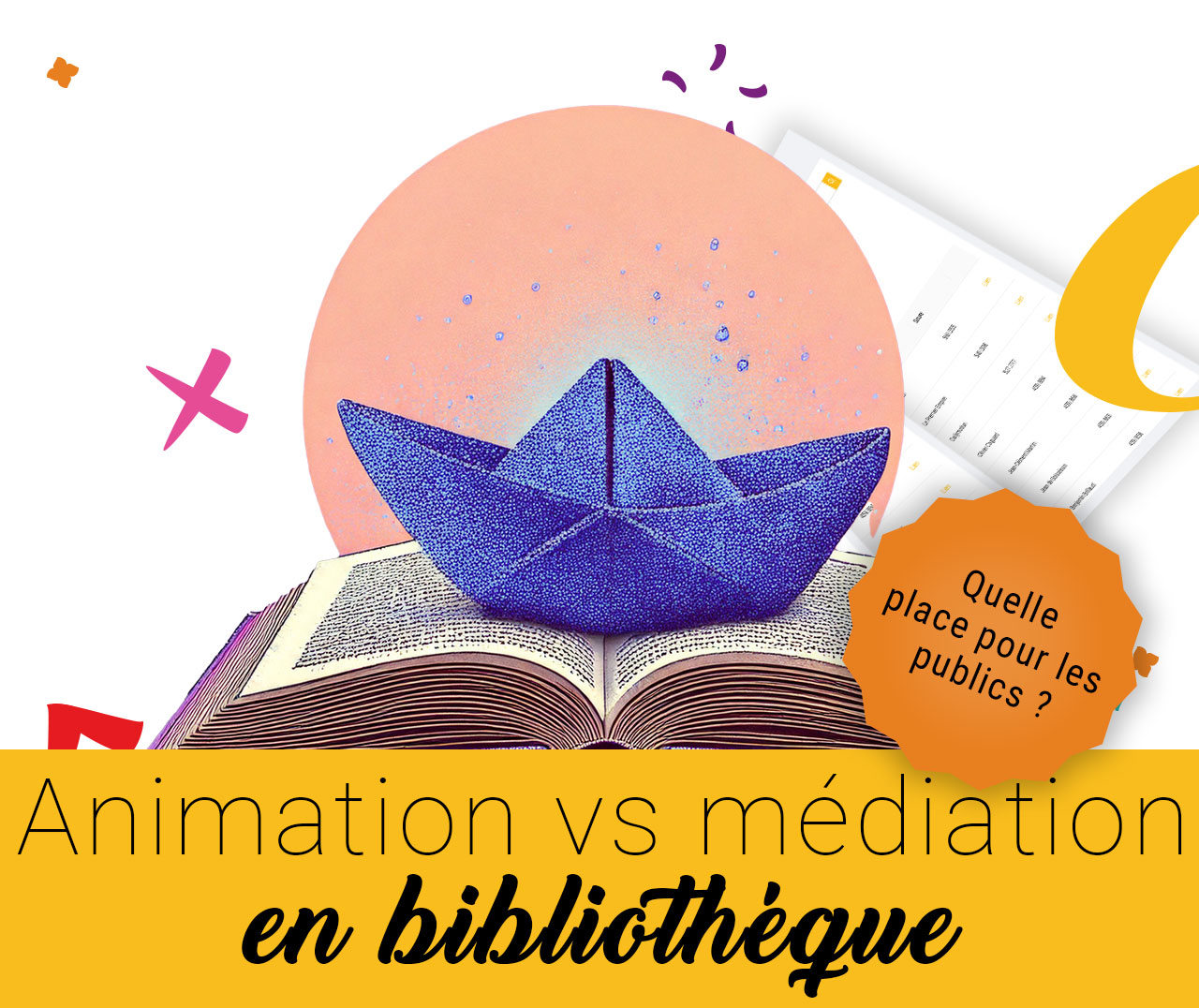 Animation vs médiation en bibliothèque