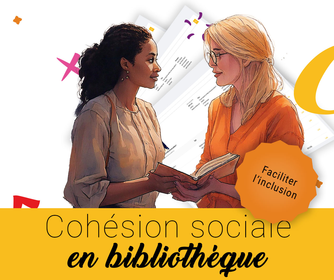 Cohésion sociale en bibliothèque