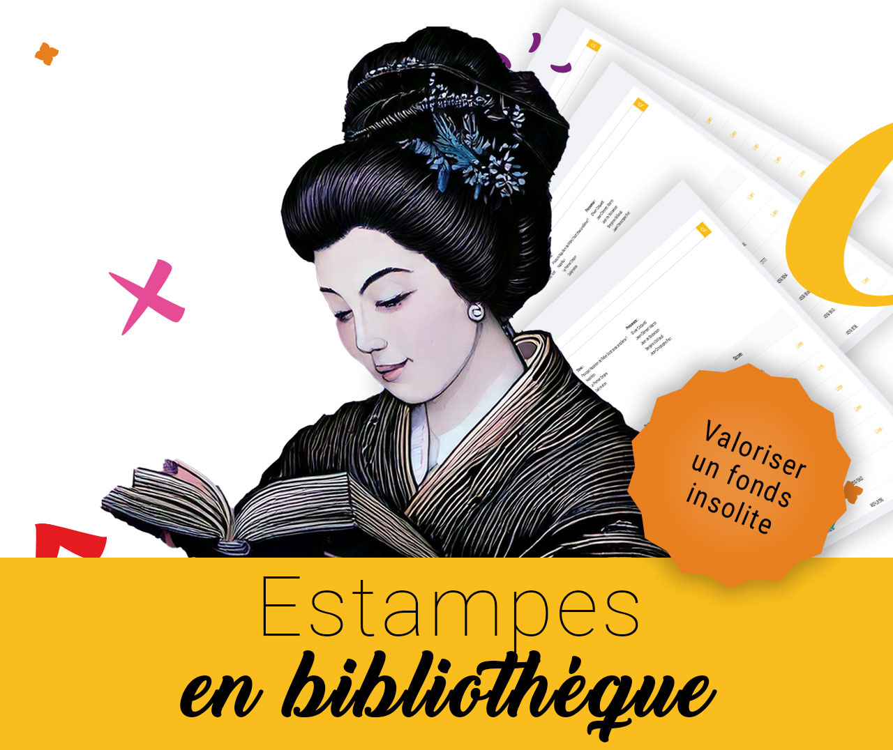 Estampes en bibliothèque