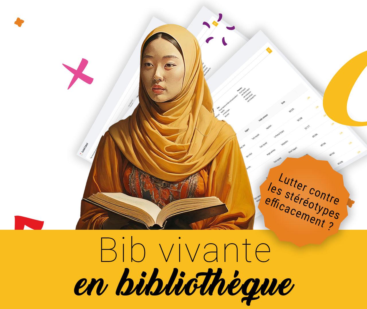Bibliothèque vivante en bibliothèque