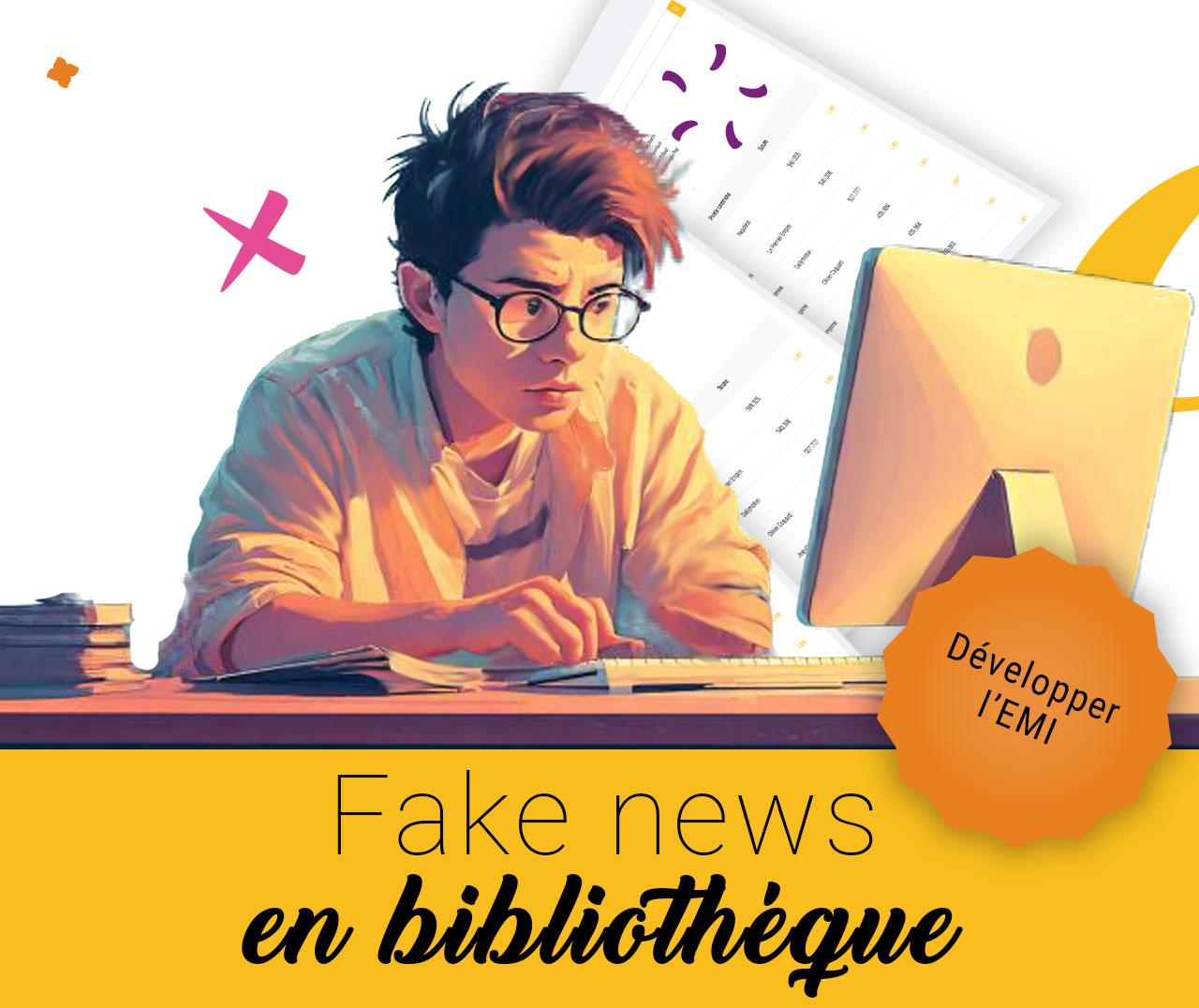 Fake news en bibliothèque