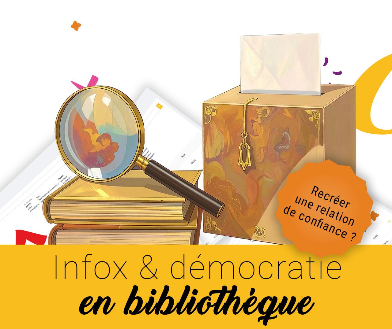 Infox et démocratie en bibliothèque