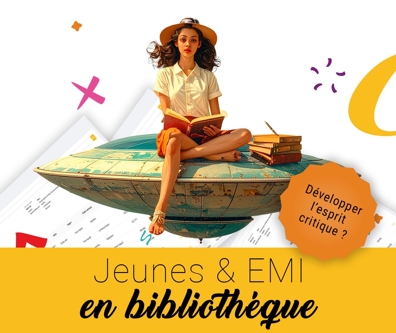 Jeunes et EMI en bibliothèque