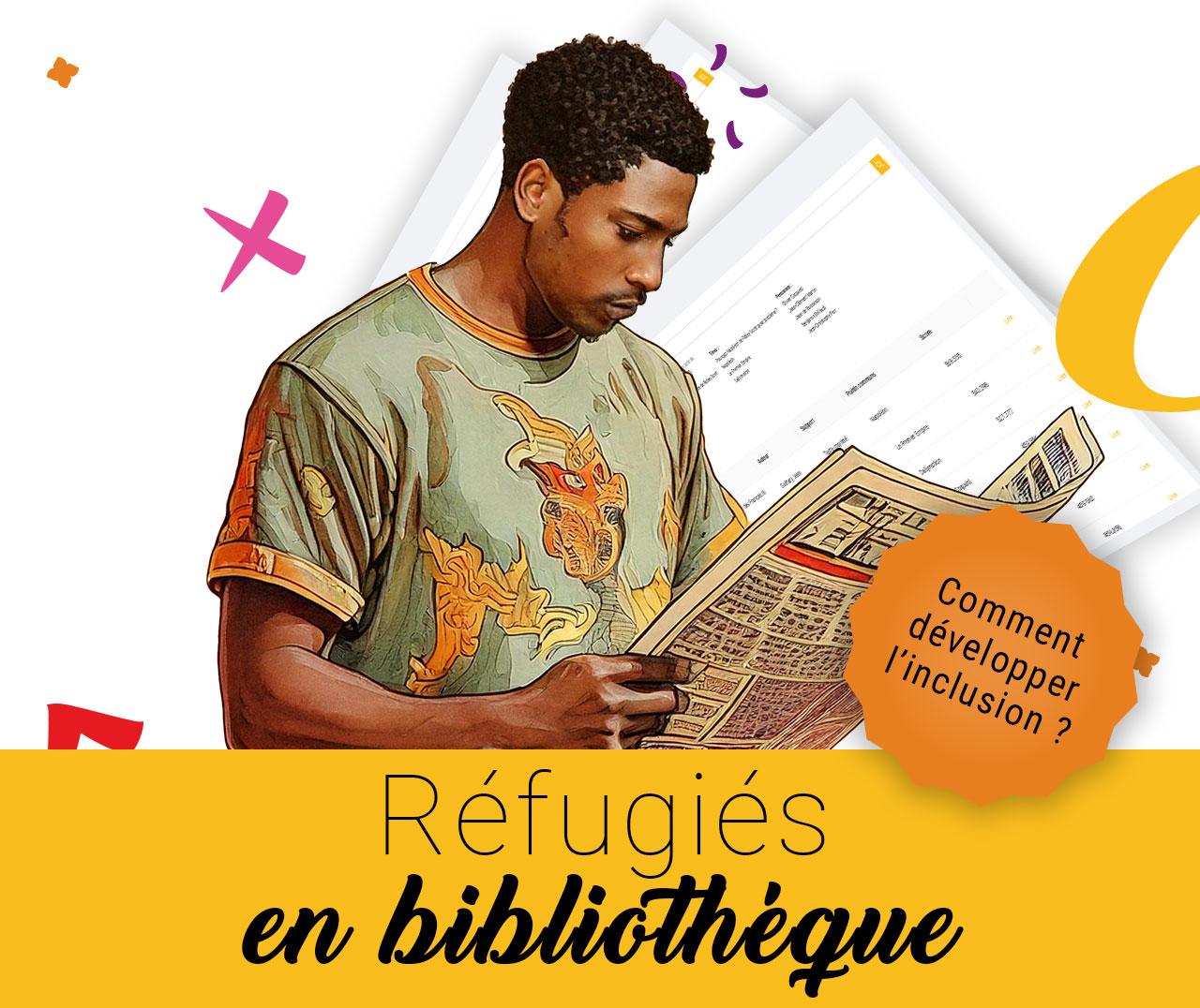 Réfugiés en bibliothèque