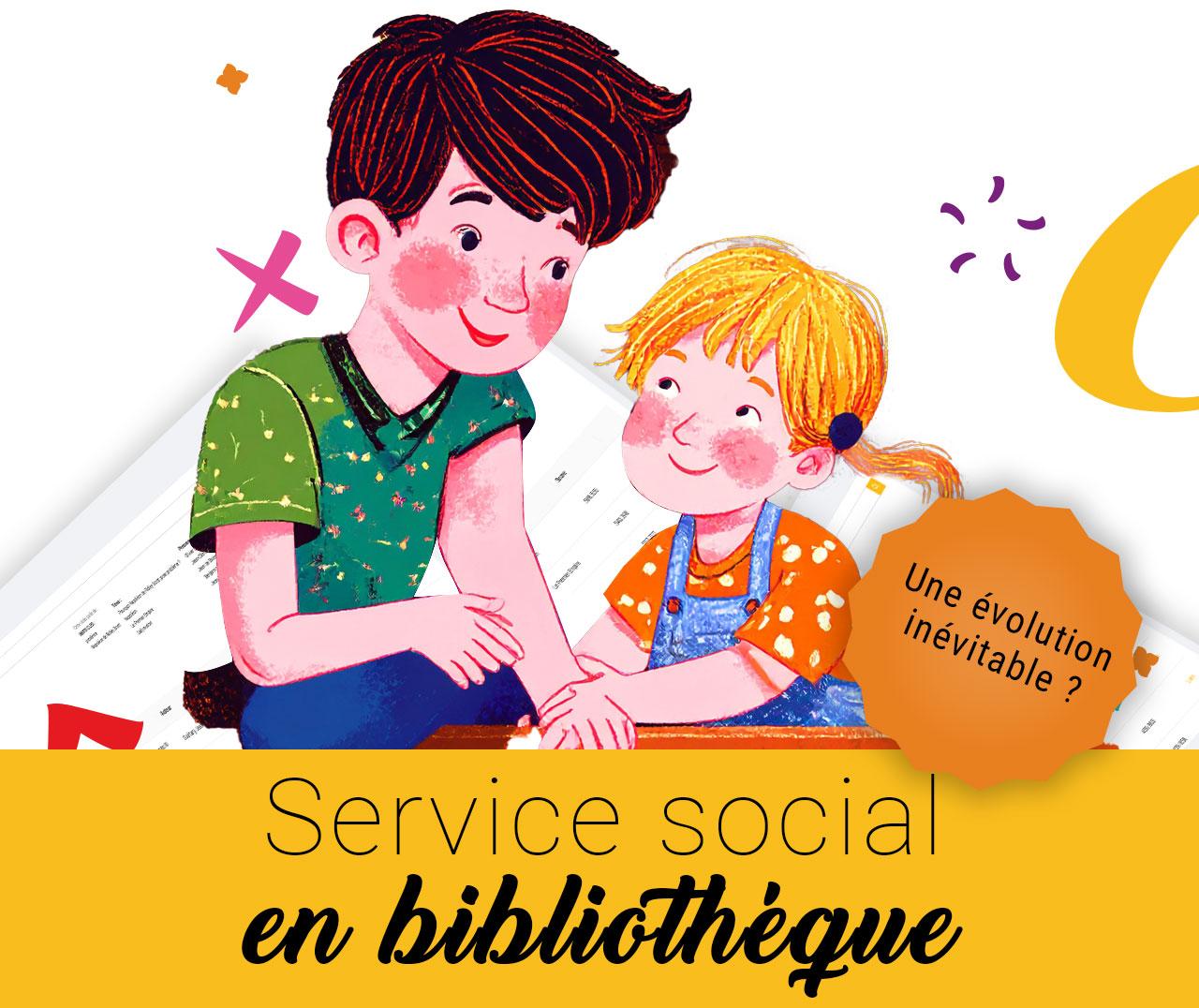 Service social en bibliothèque
