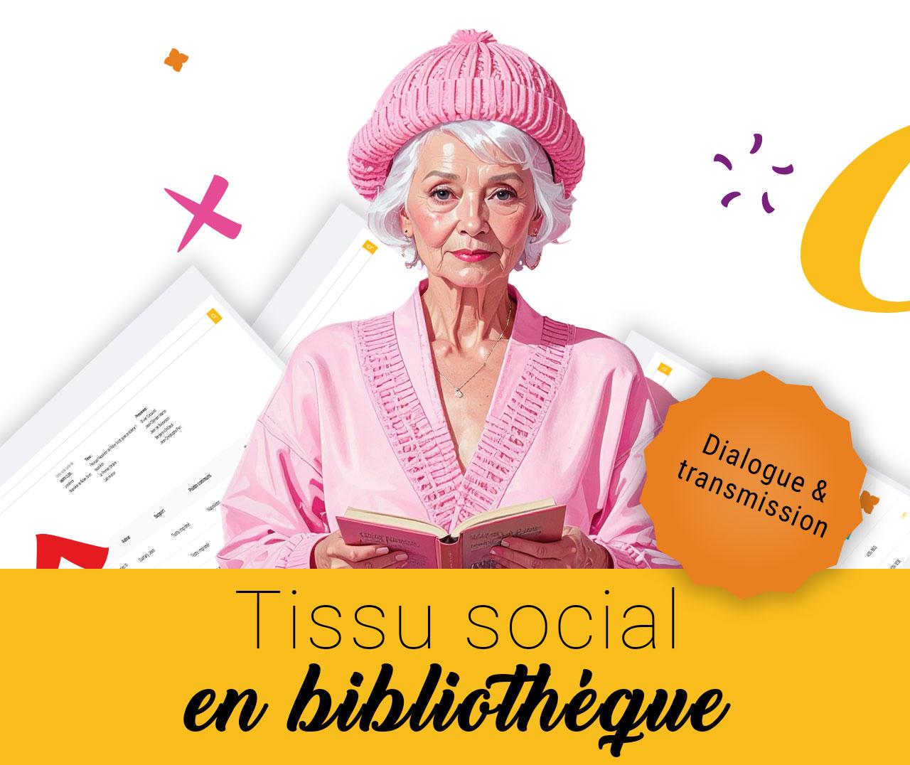 Tissu social en bibliothèque